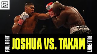 FULL FIGHT  Anthony Joshua vs Carlos Takam Unified Heavyweight Championship Of The World [upl. by Asilam]