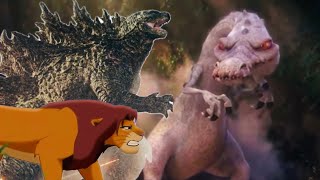 Godzilla and Simba vs Rudy [upl. by Malia]