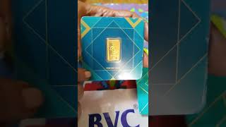 Jar Gold Bar Unboxing  SafeGold Gold Bar [upl. by Forester912]