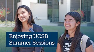 We asked What is your favorite aspect of Summer Sessions at UCSB [upl. by Arimak]