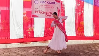 Guru bandhana  Tum tak  Ghar more pardesiya  Kathak dance  Teachers day special ❤️🥰 [upl. by Ruscio]