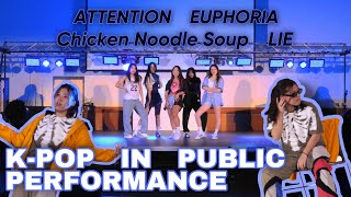 KPOP IN PUBLIC  SCHOOL PERFORMANCE NEWJEANS  BTS 3J SOLO  PARADOX SHOWCASE [upl. by Christos220]