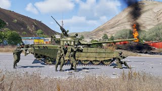 UKRAINE Failed in Forcing in the BELGOROD front And Loose Vehicles Due To ANTITANK  Arma 3 [upl. by Goldy]