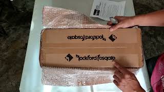 Unboxing Rockford Fosgate P3008P Subwoofer amplificado [upl. by Gwendolin125]