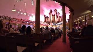 Tabernacle choir formerly the Mormon tabernacle choir  music amp the spoken word  Temple square [upl. by Halfon]