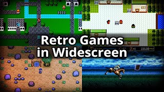 Retro Games in Widescreen [upl. by Sparhawk]