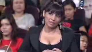 Singapore Idol 2 2006  Mathilda DSilva sings Gold Finger Spectaculars 1 [upl. by Haron999]