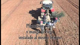 DELUSER Plantación de olivos con GPS [upl. by Rosita]