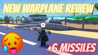 NEW WARPLANE MAXED OUT IN MILITARY TYCOON REVIEW [upl. by Fisoi805]