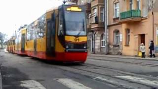 Grudziądz debiut zmodernizowanego tramwaju zakończony awarią [upl. by Arbba]