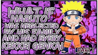 What If Naruto Was NEGLECTED By His Family amp Had Every Kekkei Genkai  PART 1 [upl. by Anier782]