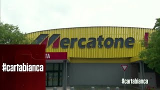 Mercatone Uno chiusura improvvisa  cartabianca 28052019 [upl. by Valda796]