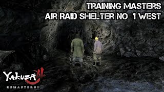 Yakuza 4 Remastered  Training Masters Master 2  Air Raid Shelter No 1 West [upl. by Enivid]