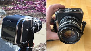 Nikon Pancake Lens on a Hasselblad 907X 50C with ND Throttle [upl. by Notirb]