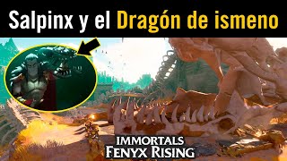 Recuperamos el salpinx del Dragón de ismeno protector  Immortals Fenyx Rising  Gameplay Xbox SX [upl. by Plume]