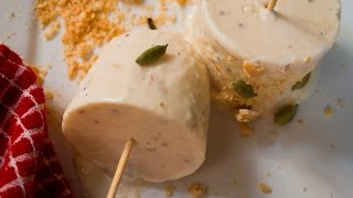 How to make Easy Pakistani Kulfi Recipe at home with khoya [upl. by Niltiac456]