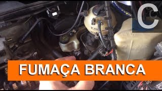 Dr CARRO Fumaça Branca  Motor queimando óleo de freio [upl. by Oza]