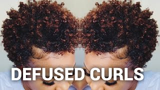 How to Defused short natural hair [upl. by Lunseth472]