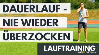 Nasenatmung beim Laufen  Wie du deinen langsamen Dauerlauf im richtigen Tempo läufst [upl. by Eimac]