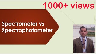 Spectrometer Vs Spectrophotometer  spectroscopy  instruments  Chemistry Lecture7 [upl. by Iharas43]