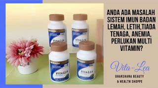 MultiVitamin Shaklee – Vitalea Manfaat Vitalea  Kelebihan Vitalea [upl. by Jerald]