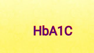 HbA1C  Biochemistry  Glycated Hemoglobin hba1c [upl. by Ahsuatal]