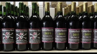 Bottling My Elderberry Wine [upl. by Clava]