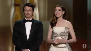 James Franco and Anne Hathaway host the Oscars® [upl. by Baxy]