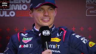 FORMULA 1 Brazil Grand Prix  POSTSPRINT RACE Press Conference w Lando Oscar amp Max [upl. by Dolloff]