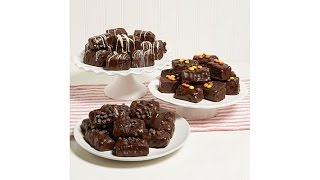 Davids Cookies Chocolate Enrobed Brownies 3 Flavors [upl. by Shear]