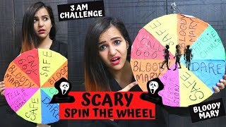 Scary SPIN THE WHEEL Challenge Dont TRY THIS [upl. by Alano680]