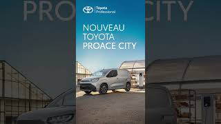 Toyota Professional  PROACE CITY certainement votre collègue le plus fiable  2 verticale [upl. by Thorny399]