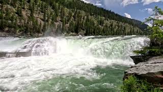 Hiking To Kootenai Falls Montana [upl. by Lydie]