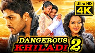 Dangerous Khiladi 2 4K Ultra HD Telugu Hindi Dubbed Action Movie  Allu ArjunAmala PaulCatherine [upl. by Enelkcaj]