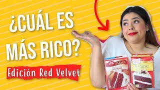 Betty Crocker VS Duncan Hines EDICION RED VELVET  RebeO [upl. by Kauslick700]