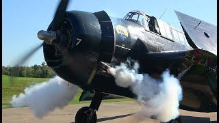 OCT 2024 TBM3 Avenger Flight Ops TriState Warbird Museum [upl. by Astrahan688]