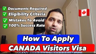 How to Apply VISIT VISA For CANADA in 2023 🇨🇦  Most Comprehensive Video [upl. by Akiwak]