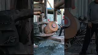 Forge Round Steel Billet Into Any Shape hammer [upl. by Annaid]