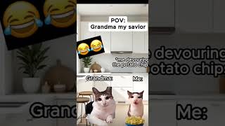 Pov your grama is your savior 🤣 [upl. by Eiramalegna]