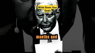 Write down your goals 97live motivation briantracy mindset success [upl. by Annirak628]