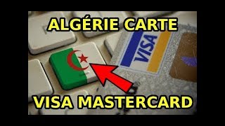 CARTE VISA MASTERCARD EN ALGÉRIE كيف تتحصل على بطاقة فيزا ماستر كارد في الجزائر [upl. by Nnorahs]