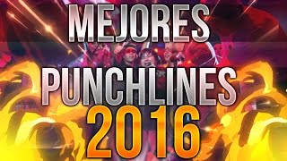 LOS MEJORES PUNCHLINES DEL 2016  BATALLAS DE FREESTYLE [upl. by Britton212]