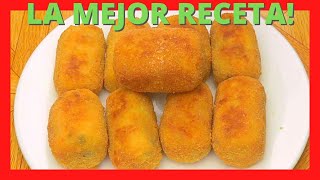 Croquetas de arroz y queso  RECETA FÁCIL [upl. by Bord]