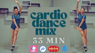 33 min cardio dance mix workout [upl. by Anitsyrhk]