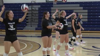 Stormy Siemion instilling competitive mindset in first year as Dickinson State volleyball coach [upl. by Aramoiz]