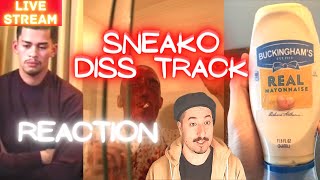 Sneako Diss Track By Brandon Buckingham Live Reaction [upl. by Halil]