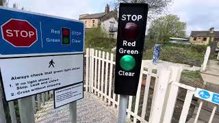 Hard Platts No1 MWL Foot Level Crossing Lancashire Tuesday 16042024 [upl. by Nivrac288]