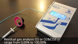 coffee capsule headspace gas analysis with IPOS2 O2ampCO2 [upl. by Enamrahs]