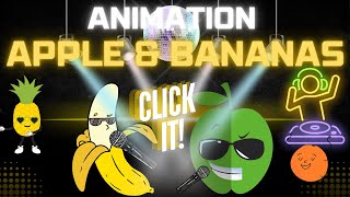 Apples amp Bananas Song • Preschool Music For Toddlers  Jahris World  Animation by Silverplayz [upl. by Nicoline40]