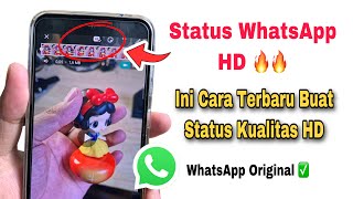 Cara Agar Status WA HD Tanpa Aplikasi [upl. by Fitalludba573]